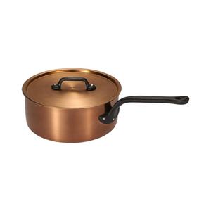 Batterie de cuisine à induction de luxe en acier inoxydable à trois plis Casseroles <span class=keywords><strong>et</strong></span> poêles en cuivre avec couvercle en acier inoxydable - Product Image 4