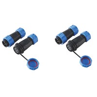 Connecteur circulaire étanche série SP21D pour câble aéronautique en laiton, mâle/femelle, à montage sur panneau, ODM/OEM