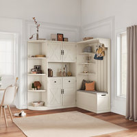 Étagère à chaussures personnalisée en acier inoxydable 304 haut de gamme armoire d'entrée de haute qualité armoire à chaussures multifonctionnelle antirouille