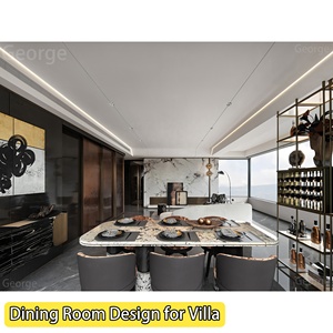 One-Stop Luxury Modern Villa & Hotel Servicios de Diseño de Interiores Suministro de materiales de construcción para el diseño de interiores de la casa de renderizado 3D - Product Image 3