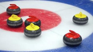 Feuille de curling de <span class=keywords><strong>glace</strong></span> artificielle portable, rails de curling de <span class=keywords><strong>glace</strong></span> pour le <span class=keywords><strong>sport</strong></span> de curling - Product Image 6