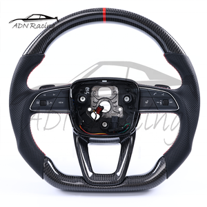 Volant en fibre de carbone personnalisé pour Audi B9 <span class=keywords><strong>A3</strong></span> S3 RS3 A4 S4 RS4 A5 S5 RS5 B9.5, années 2021-2024 - Product Image 3