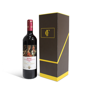 Sang Trọng Cho Rượu Sâm Banh Các Tông Chai Quà Tặng Bao Bì Hộp Rượu Vang Với Biểu Tượng Tùy Chỉnh Giấy Chèn Cho Whisky Và Đồ Uống Khác - Product Image 5