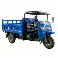 Tricycle motorisé diesel WAW robuste de 400 kg, 22 CV, trois roues, 30-50 km/h, 2 passagers, pour l'exploitation minière, l'agriculture et la construction