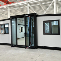 Villa Modulaire Préfabriquée de 20 pieds, Personnalisable et Extensible, en Conteneur Acier, Idéale pour Bureau ou Habitation – Nouveauté Très Demandée