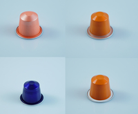 Capsules de café vides personnalisées de qualité alimentaire, capsules de café jetables, expresso biodégradable, recharge K-Cup, couvercles en aluminium avec couvercle, portables