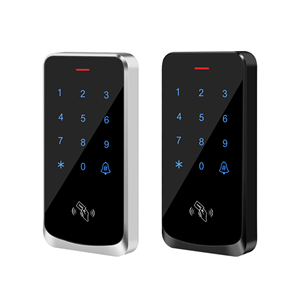 Lector de Tarjetas de Proximidad <span class=keywords><strong>RFID</strong></span> de Control de Acceso Autónomo Impermeable IP67 de <span class=keywords><strong>125Khz</strong></span> con Teclado Táctil y Contraseña Weigand para Exteriores - Product Image 2