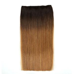Premium Light Color Human Remy Virgin <b>Hair</b> <b>Extensions</b> Cuticle Intact Double Drawn <b>One</b> <b>Piece</b> Seamless Clip-In <b>Hair</b> <b>Extension</b> - Product Image 4