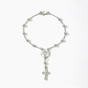 Pulseras Religiosas Geométricas <span class=keywords><strong>de</strong></span> Latón con la Virgen <span class=keywords><strong>de</strong></span> Guadalupe, Zirconia, <span class=keywords><strong>Rosario</strong></span> Cristiano <span class=keywords><strong>de</strong></span> Jesús, Cruz, Chapado en <span class=keywords><strong>Oro</strong></span> <span class=keywords><strong>de</strong></span> <span class=keywords><strong>14K</strong></span>, Regalo <span class=keywords><strong>para</strong></span> <span class=keywords><strong>Mujer</strong></span> - Product Image 6