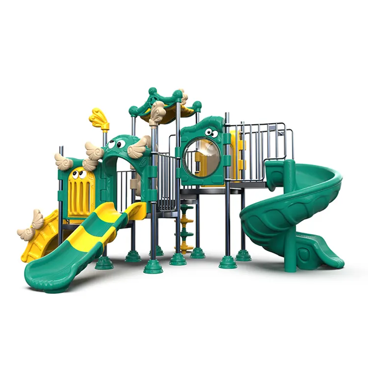 Garanzia di qualità da giardino scivolo per parco giochi all'aperto struttura per arrampicata in plastica scivolo casa dei giochi per bambini parco divertimenti