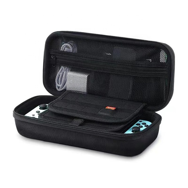 Handheld High Quality Custom Designed Video Game Player Console Eva Travel case for nintendo Switch and Accessories