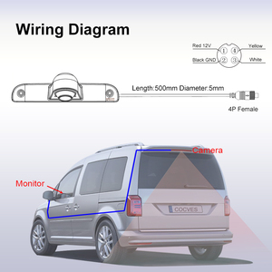 Haute qualité troisième feu <span class=keywords><strong>de</strong></span> freinage <span class=keywords><strong>de</strong></span> secours <span class=keywords><strong>caméra</strong></span> <span class=keywords><strong>de</strong></span> <span class=keywords><strong>recul</strong></span> étanche IP69 pour Vans Fiat Ducato 2006-2020 <span class=keywords><strong>Peugeot</strong></span> Box Citroen Jumper - Product Image 3