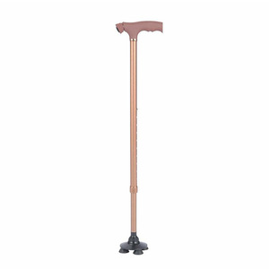 Aluminum Alloy Three Legged <b>Cane</b> Adjustable Height 43.3in For Medical And Outdoor Use - Product Image 3