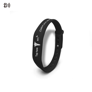 Pulsera Inteligente de Silicona Personalizada para Redes Sociales, 13.56Mhz, RFID NFC, con Llave Regrabable para Seguridad - Product Image 5