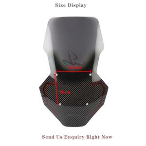 <span class=keywords><strong>Pare</strong></span>-<span class=keywords><strong>brise</strong></span> de moto en acrylique de haute qualité, surélevé de 55 cm, pour accessoires Honda ADV 150, vente en gros - Product Image 6