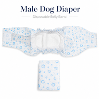 En gros, couches jetables pour chiens mâles, super absorbantes, anti-fuites, bandes abdominales pour la surveillance de la marqueurité et l'incontinence, OEM ODM