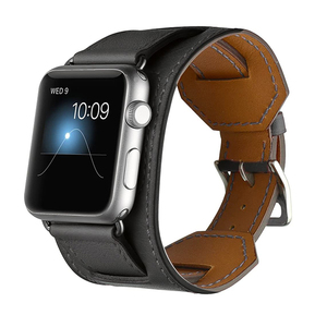 Vendita calda Retro Cinturino 38 millimetri 40 millimetri 42 millimetri 44 millimetri Genuine Leather <span class=keywords><strong>Watch</strong></span> Band Strap Per <span class=keywords><strong>Apple</strong></span> Orologio fascia di cuoio - Product Image 3