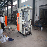 Machine à sacs de magasins d'impression flexographique double couleur YT-2600
