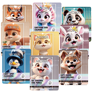 Feuille nettoyante pour les taches lumineuses de <span class=keywords><strong>pingouin</strong></span> <span class=keywords><strong>masque</strong></span> facial hydratant blanchissant <span class=keywords><strong>masque</strong></span> facial animal biologique naturel - Product Image 6