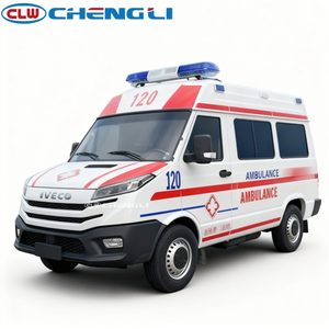 รถพยาบาลฉุกเฉินเชิงพาณิชย์ขนาดใหญ่ Chengli ที่ออกแบบตามหลักมนุษยศาสตร์ พร้อมห้องโดยสารทางการแพทย์ครบชุดสำหรับการปฐมพยาบาลก่อนเข้าโรงพยาบาล - Product Image 4