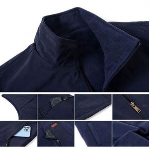 High Quality Custom Logo Thermal Vest for Men and Women Down Vest Lightweight Vest With Pockets - Product Image 3