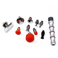 Kit de réparation de carrosserie automobile robuste WZAUTO, authentique, pour outils PDR avec marteau et chariot de débosselage, équipement de réparation de carrosserie automobile