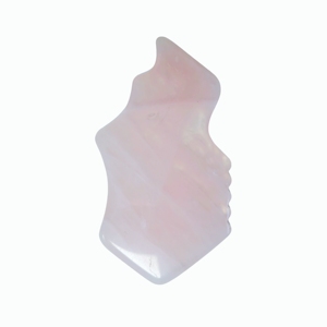 Natural Crystal Rose Quartz Irregular Shaped Gua Sha Board Gua Sha <b>Tool</b> Customizable - Product Image 2