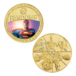 Moneda de Oro con Temática de Películas Americanas, Bañada en Oro de 24K, Aleación Pulida, Proceso de Fundición a Doble Cara, Grabado en Relieve, Impresión - Product Image 6
