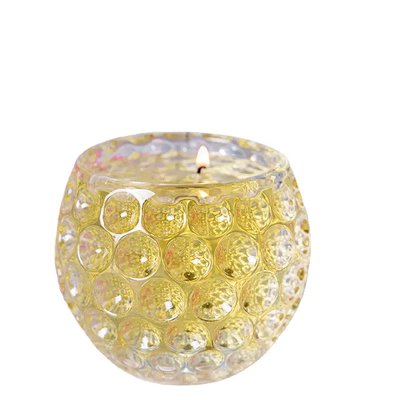 HY Kristall Butterlampe Glas-Lampehalter für Buddha-Dekoration Hochzeitzubehör ktv Bar Nachtlicht ewig