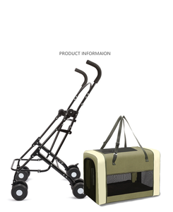 बड़े कुत्तों और बिल्लियों के लिए थोक फोल्डेबल डिचेबल पालतू जानवरों के लिए आरामदायक जलरोधी परिवहन समाधान - Product Image 3