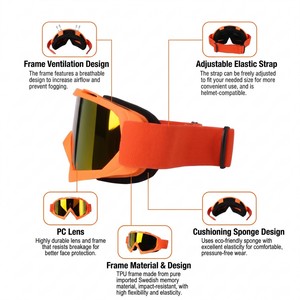 Occhiali Sportivi da Esterno per Ciclismo e Motociclismo, Antivento, con Trasferimento ad Acqua, per Sci e Cross-Country - Product Image 3