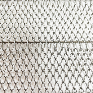 Kurutulmuş <span class=keywords><strong>mango</strong></span> için bariyerli 304 Paslanmaz Çelik/316 Paslanmaz Çelik Zincir Bağlantılı Konveyör Bantını özelleştirin - Product Image 1