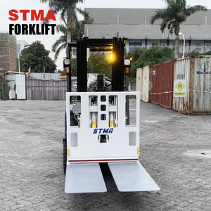 Stma xe nâng điện với đẩy kéo tập tin đính kèm 5500lbs 2500kg Dung lượng pin 4500mm Triplex giai đoạn mast Điều kiện Mới - Product Image 5