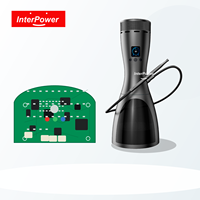 Carte de contrôle PCBA pour chicha intelligente, solution russe pour e-hookah, chicha électronique, contrôle précis de la température, éclairage LED, OEM ODM