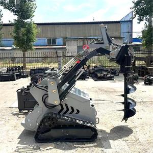 Mesin pengangkat selip Mini dua fungsi penjualan terbaik baru 2025 dengan hydraululis aliran tinggi dengan Mulcher - Product Image 6