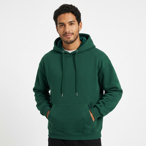 Sudadera con capucha de forro polar sherpa para hombre, estilo oversize streetwear, desarrollo de muestra para tiendas de ropa en línea — 105 caracteres - Product Image 6
