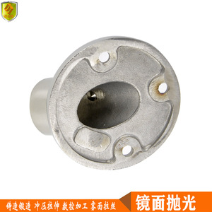 Base de fixation de main courante de pont en tube rond en acier inoxydable avec bride de 45 x 32 mm, accessoires de quincaillerie marine - Product Image 5