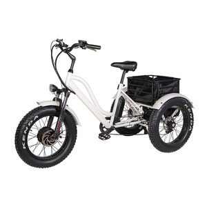 Newspeed-triciclo eléctrico de 3 ruedas para nieve, neumático ancho, 500W/1000W, 26 pulgadas, barato - Product Image 3