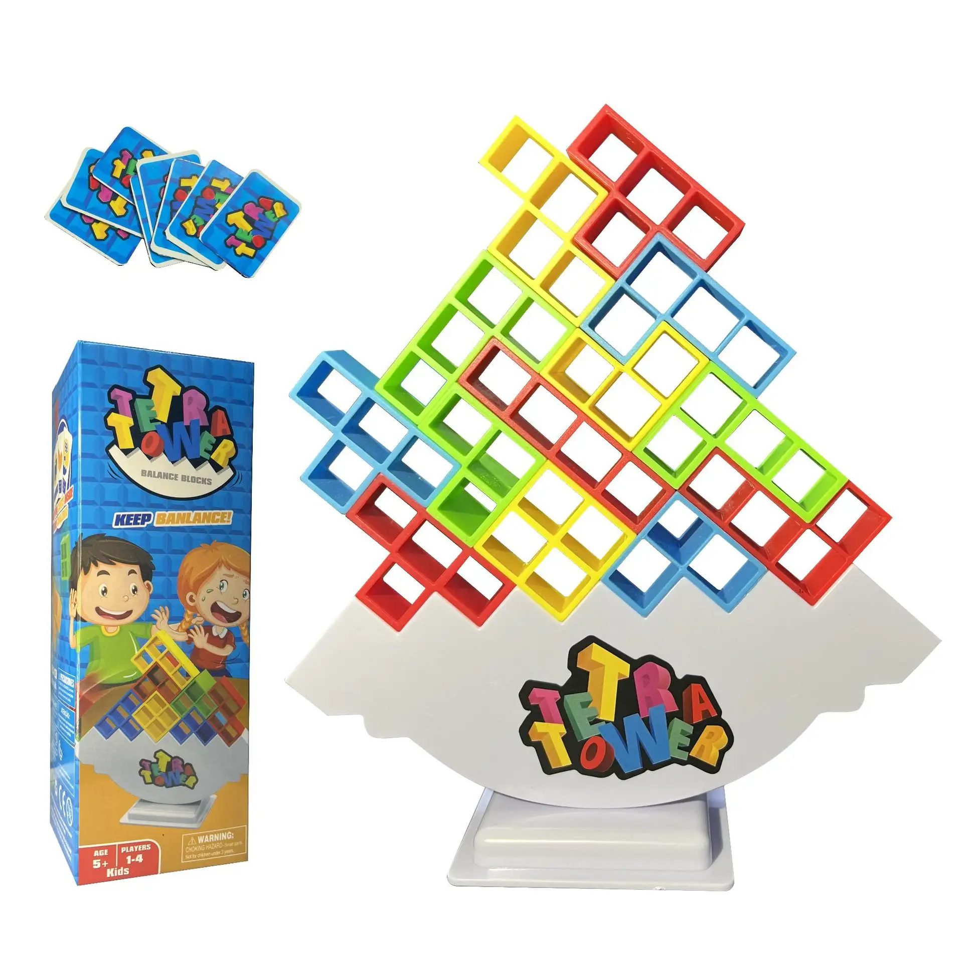 Multi-functional educational toys for kids learning Block building balance early education board game For girl For boy