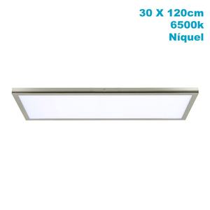 Pannello LED da superficie 72W 6500K 6120 lm 2,5x30x120cm, ideale per l'illuminazione di uffici e spazi commerciali. - Product Image 1