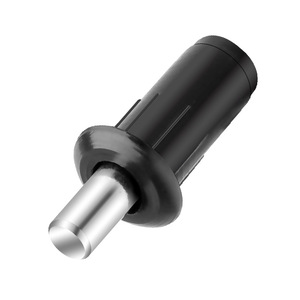 Conector de Puerta de Armario Jiadi City Spring Pivot de Acero Laminado en Frío Negro para Soporte de Estante de Armario, Diseño Moderno y Sencillo - Product Image 1