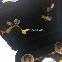 Universal Digital Pressure Gauge Measuring Instruments Testing Tool Digital Hydraulic Pressure 3 Gauge Test Kit