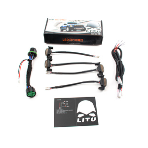 Commercio all'ingrosso della fabbrica 12v Led Grill elettrico luce 4x4 fuoristrada Led per auto lampada griglia RGB Led spia di avvertimento per fuoristrada UTV - Product Image 2