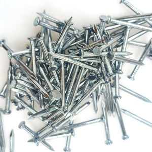 <strong>Clavos</strong> 1" 2" <strong>3</strong>" 4" Galvanized Hardened Grooved Fluted Flat Head Steel Concrete Nails with Taiwan Quality - Product Image 2