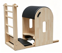 Ensemble de 5 pièces pour Pilates Reformer en bois de chêne, Cadillac, Ladder Barrel, Correcteur de colonne vertébrale, Chaise Wunda, Équipement de studio et de gym, Vente en gros