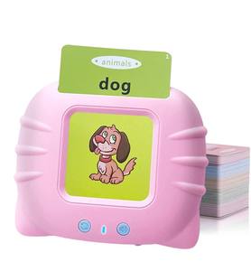 Appareil de thérapie orthophonique, jouets éducatifs pour enfants, lecteurs de cartes, 224 cartes flash parlantes de mots fréquents pour tout-petits - Product Image 2