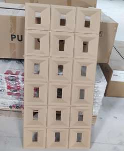 Revêtement mural au prix d'usine, pierre culturelle en PU, pierre en forme de champignon 3D, panneau mural en pierre artificielle en PU pour la décoration - Product Image 5