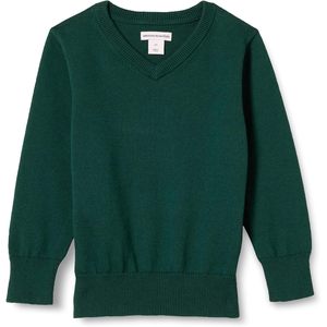 เสื้อสเวตเตอร์เด็กคอวี ผ้าฝ้าย 100% แบบยูนิเซ็กส์  ความหนาปานกลาง - Product Image 1