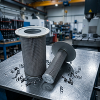 Hocheffizienter 99,99% Filtrations-Edelstahl-Ölabscheider 02250061-137 02250061-138 für Luftkompressoren 3000-6000