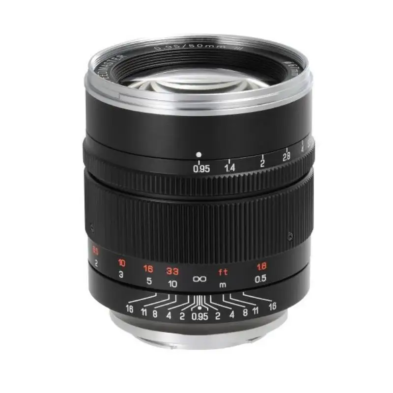 Telephoto or macro manual focus lens for close-ups and long-distance photography